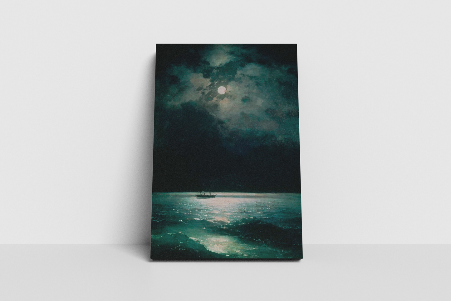 El Mar Negro de noche - Ivan Aivazovsky