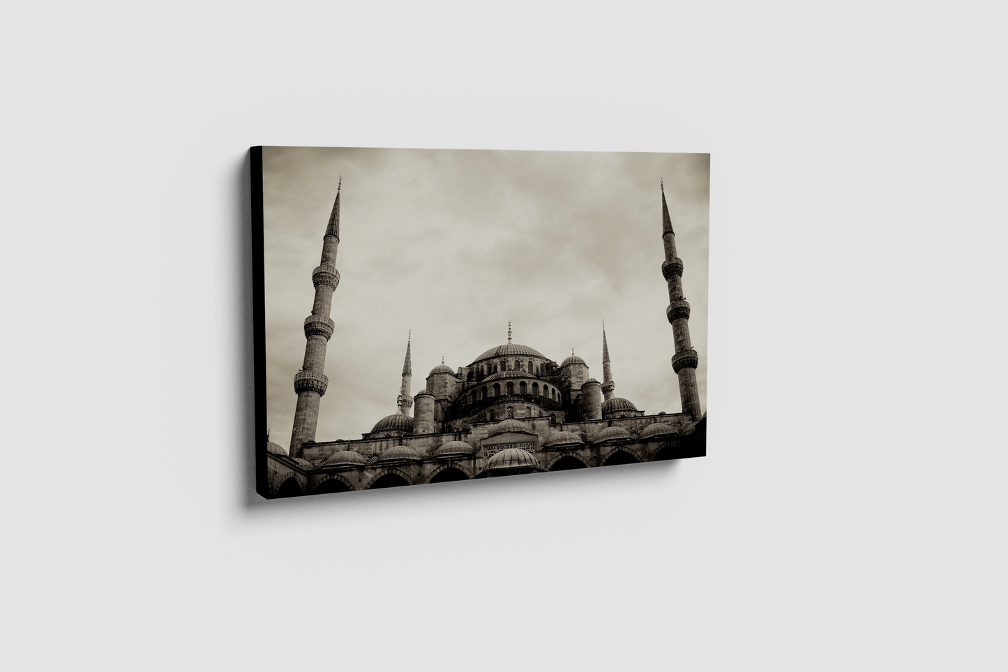 La mezquita de Estambul en blanco y negro - Turquía